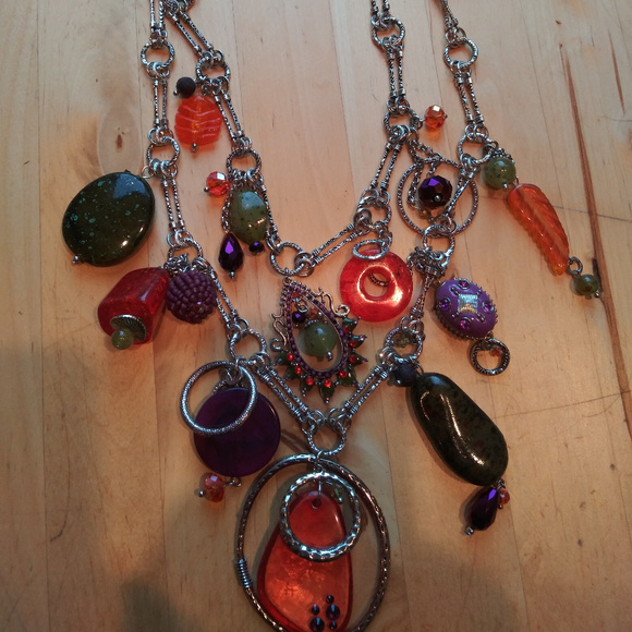 Treska Jewelry - Brand New "Treska" colorfull  Necklace